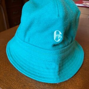 Vintage Comte de Florence Teal Wool Women's Hat